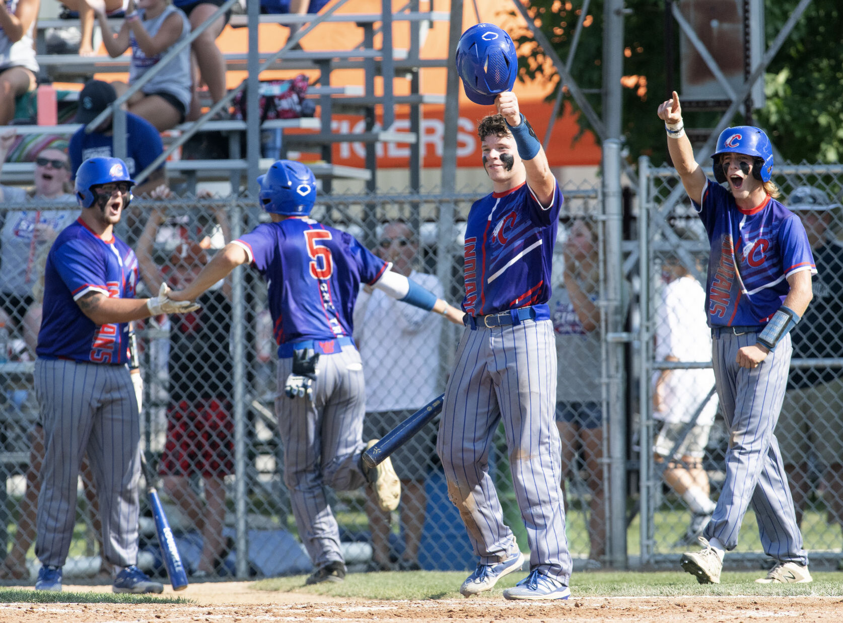 Camanche vs Denver state baseball